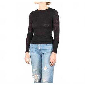 NEW RODEBJER henna swirl shirt in black